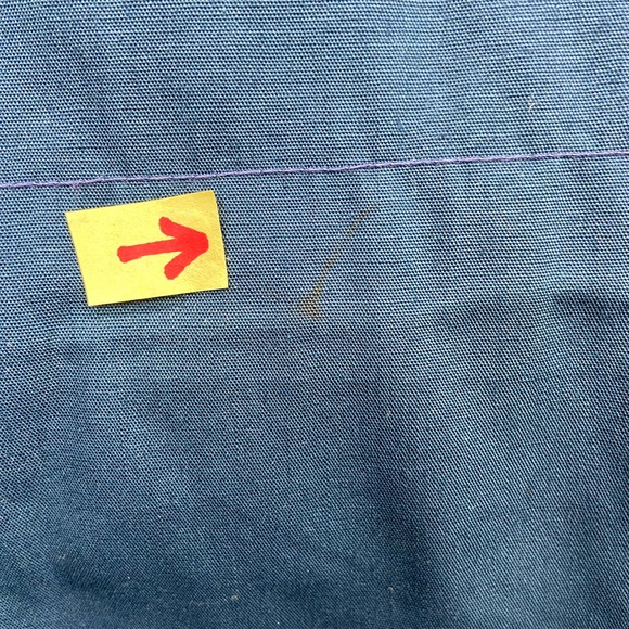 VTG WOOLRICH JACKET WOOL LINED Blue BARN CHORE COAT MEN'S XL - Picture 11 of 11